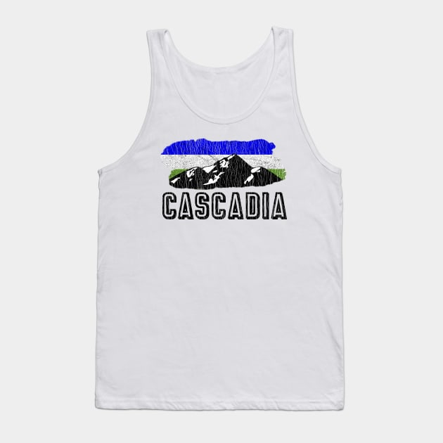 Cascadia Pacific Northwest Tank Top by heybert00